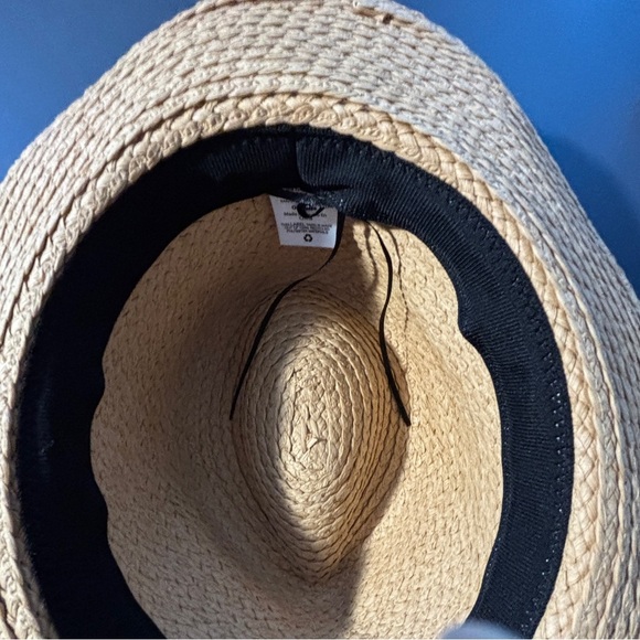 Men's or Women's Hat with Black Band Garden Party Old Money Summer Vacation - Picture 4 of 6